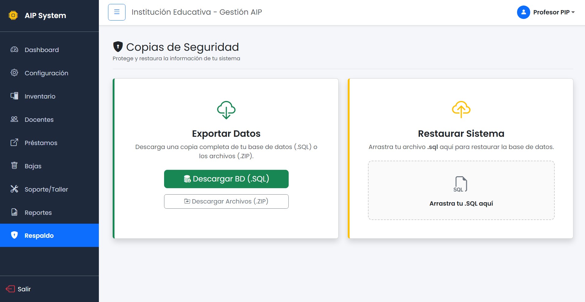 Módulo de Seguridad